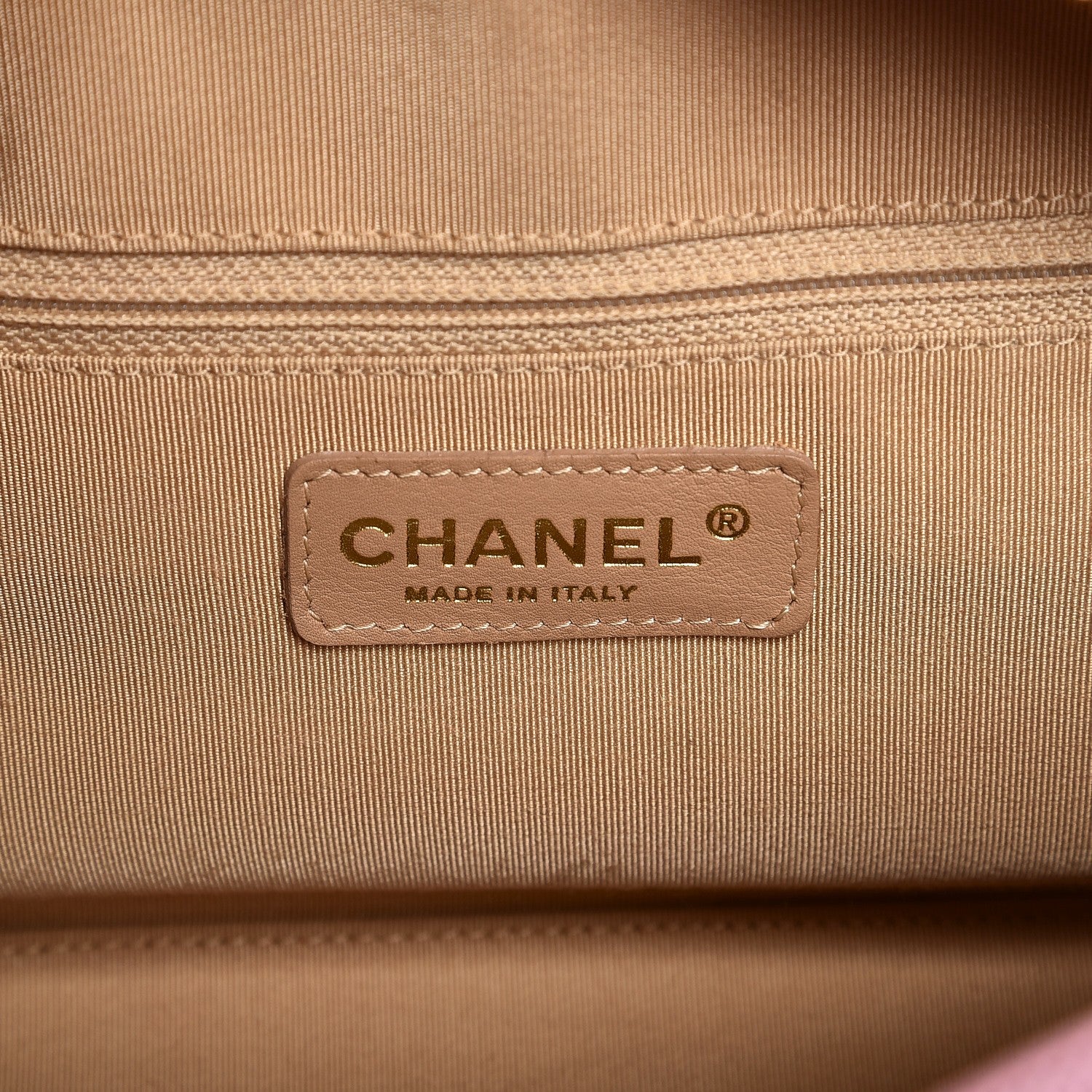 Chanel Caviar Quilted Small Bowler Pink 6 of 12