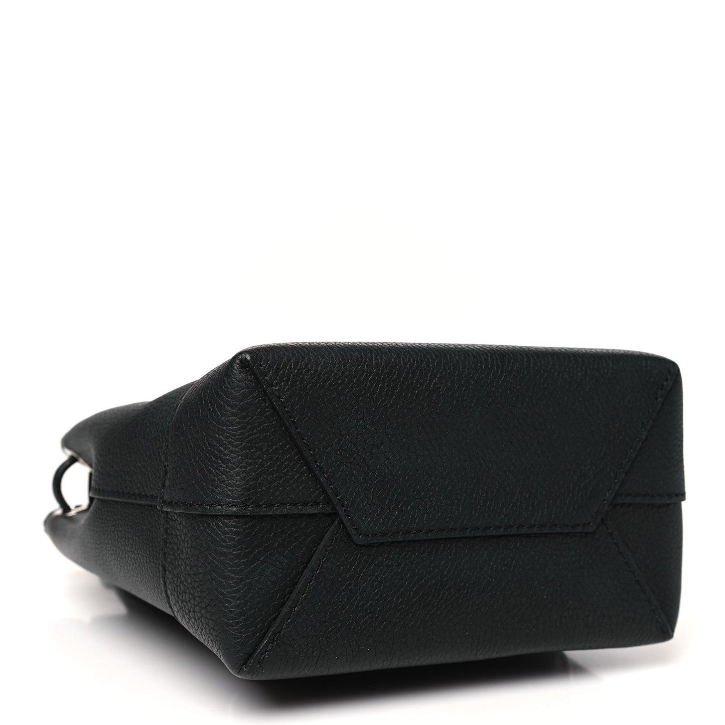 Calfskin Lockme Backpack Black