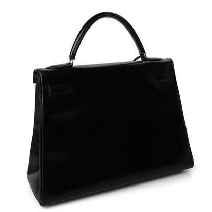 Hermes Box Kelly Retourne 32 Black 2 of 9