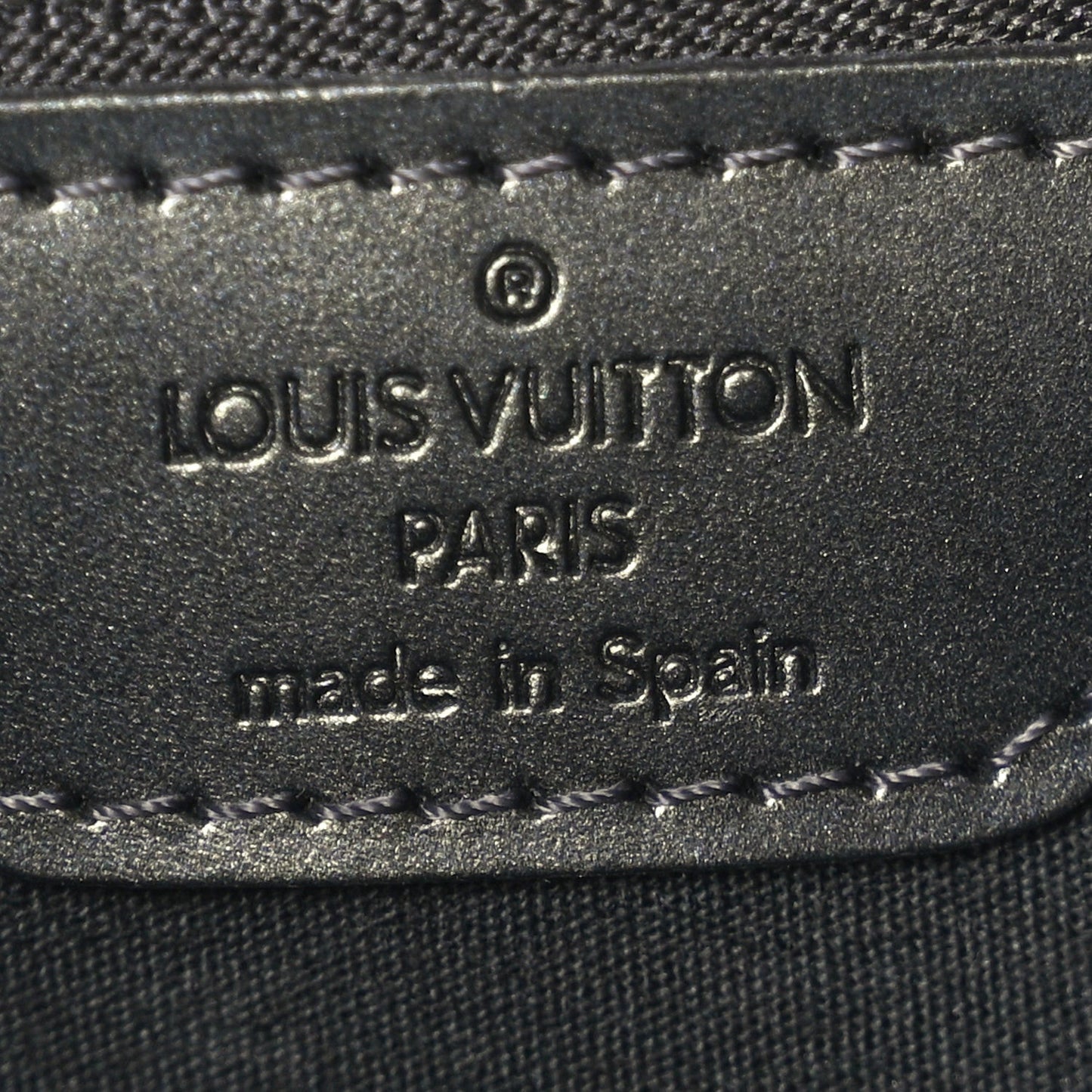 Mat Monogram Stockton  Black