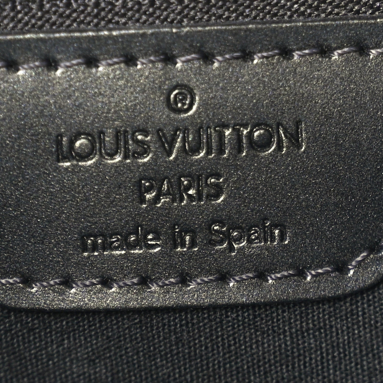Louis Vuitton Mat Monogram Stockton  Black 5 of 8