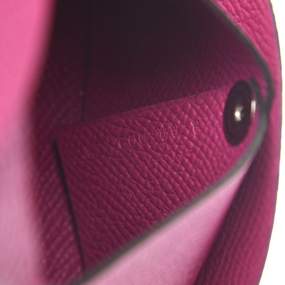 Hermes Epsom Bastia Coin Purse Rose Pourpre 6 of 8