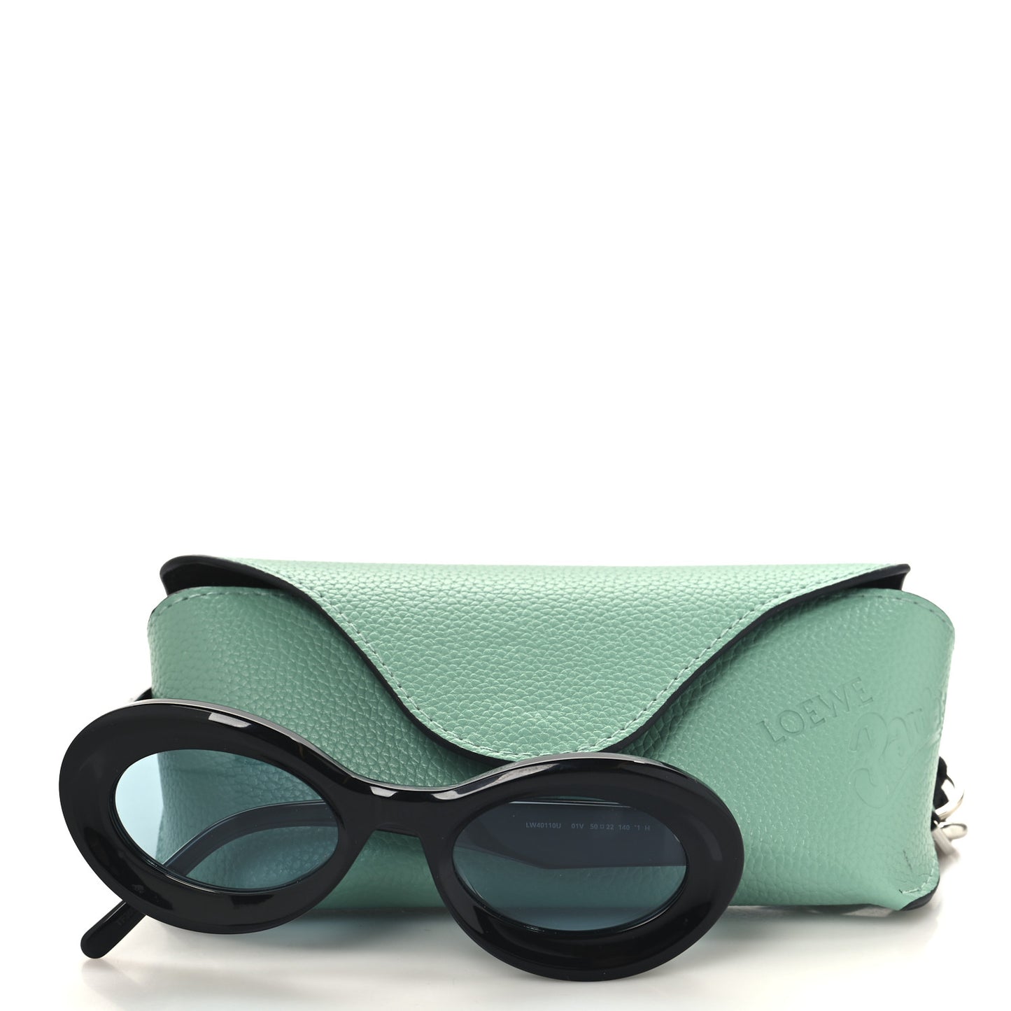 Acetate Loop Sunglasses LW40110U Black