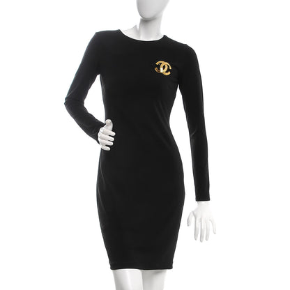 Chanel Hammered CC Large Brooch Gold 2 of 4