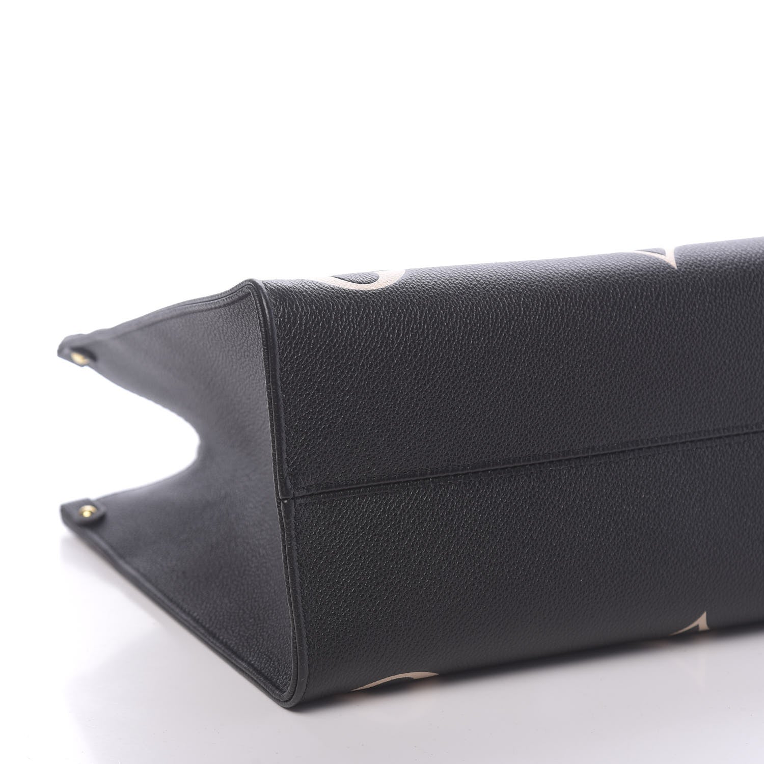 Louis Vuitton Empreinte Monogram Giant Onthego MM Black Beige 7 of 9