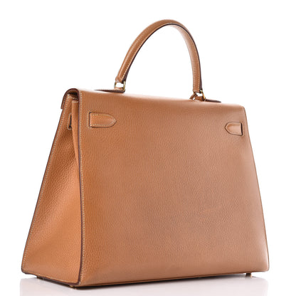 Hermes Ardennes Kelly Sellier 35 Naturelle 3 of 43