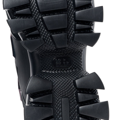 Prada Rubber Knit Fabric Iridescent Mens Cloudbust Thunder Sneakers 8 Black 6 of 9