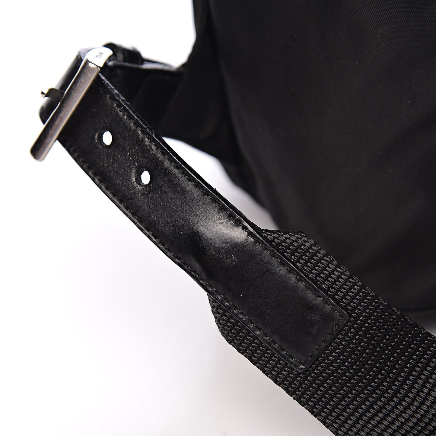 Nylon Vela Medium Backpack Black