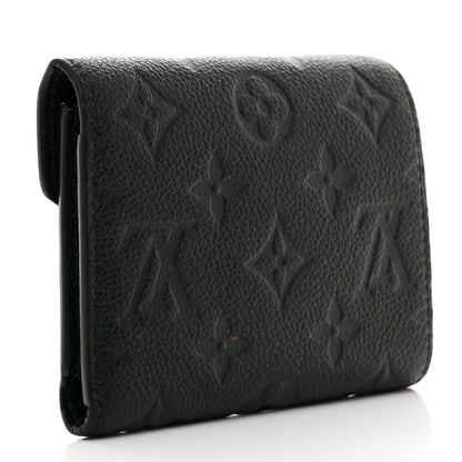 Louis Vuitton Empreinte Victorine Wallet Black 3 of 8