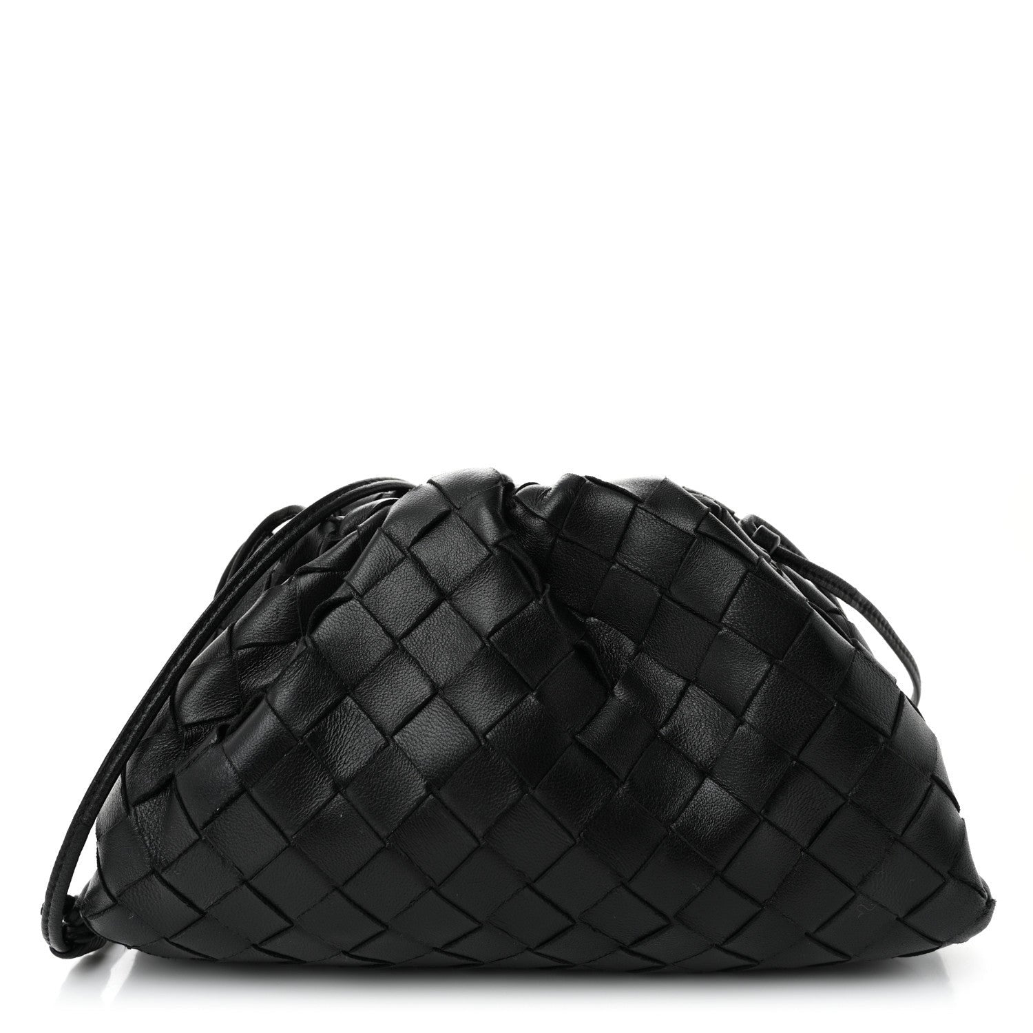 Bottega Veneta Nappa Intrecciato The Mini Pouch Black 1 of 7