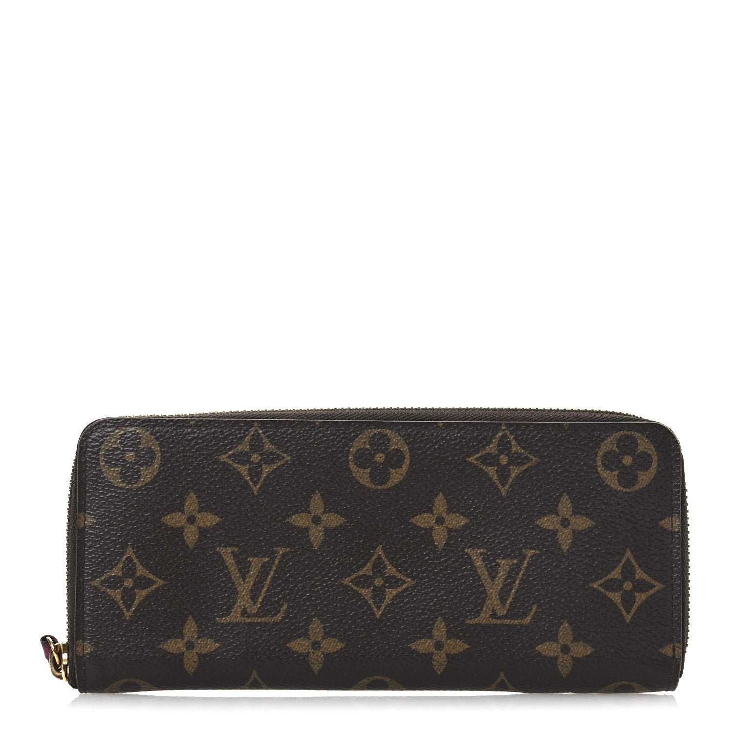 Louis Vuitton Monogram Clemence Wallet Fuchsia 1 of 7
