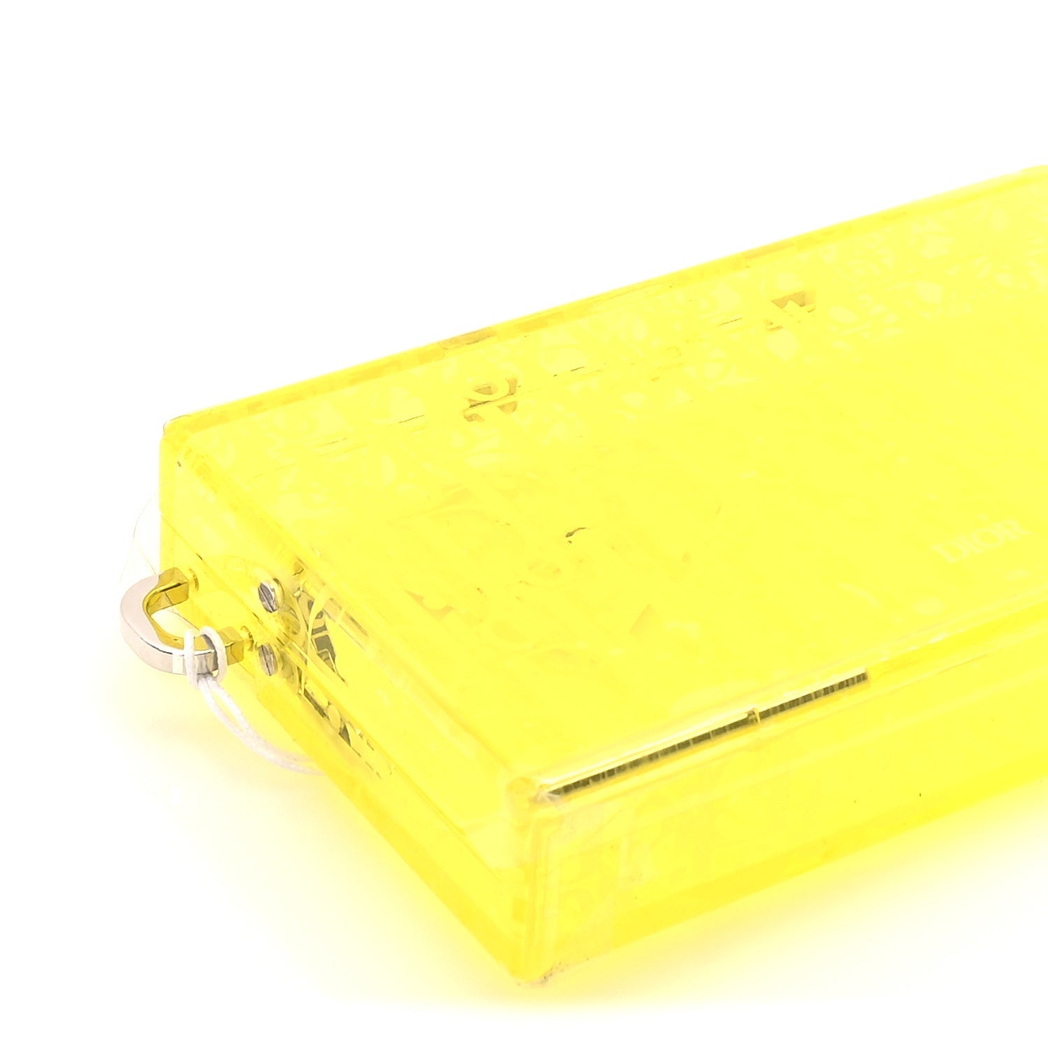 Christian Dior X RIMOWA Plexiglass Pouch Translucent Yellow 7 of 8