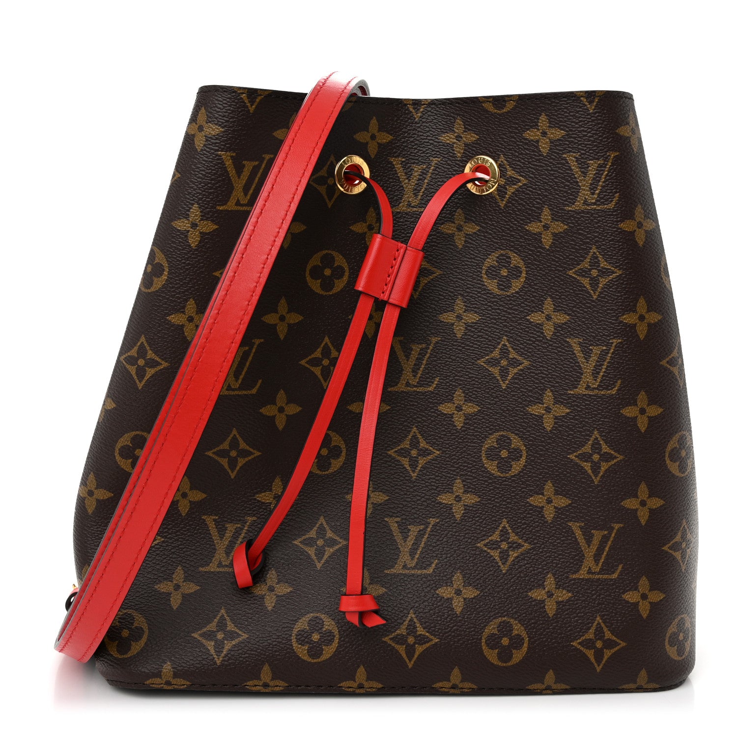 Louis Vuitton Monogram Neonoe MM Coquelicot 1 of 9