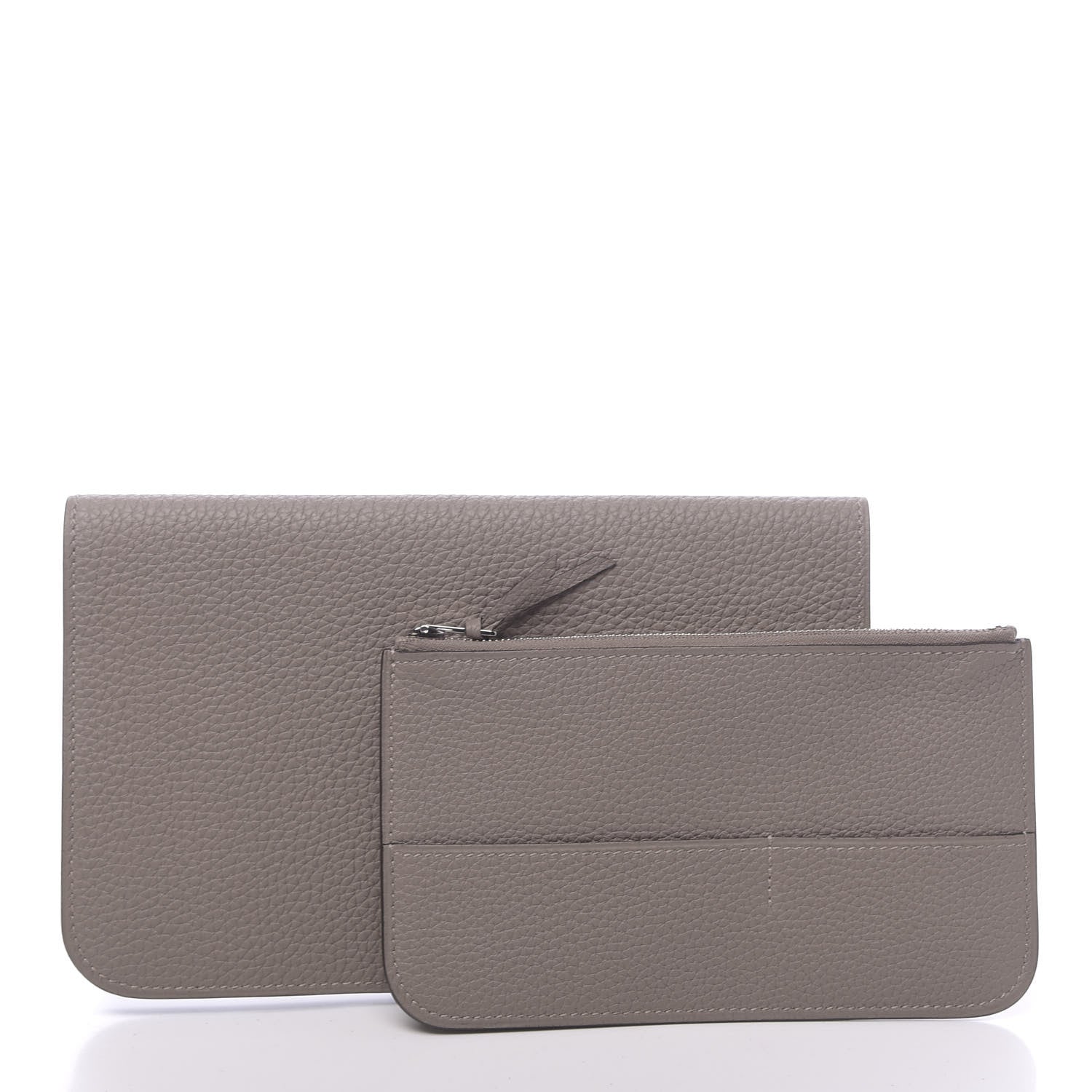 Hermes Togo Dogon Duo Wallet Gris Asphalte 3 of 10