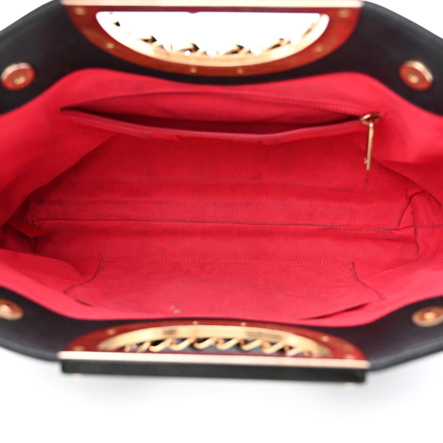 Caviar Quilted A Real Catch Clutch Black