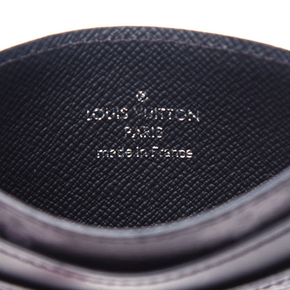 Louis Vuitton Monogram Eclipse Porte-Cartes Double Card Holder 6 of 8