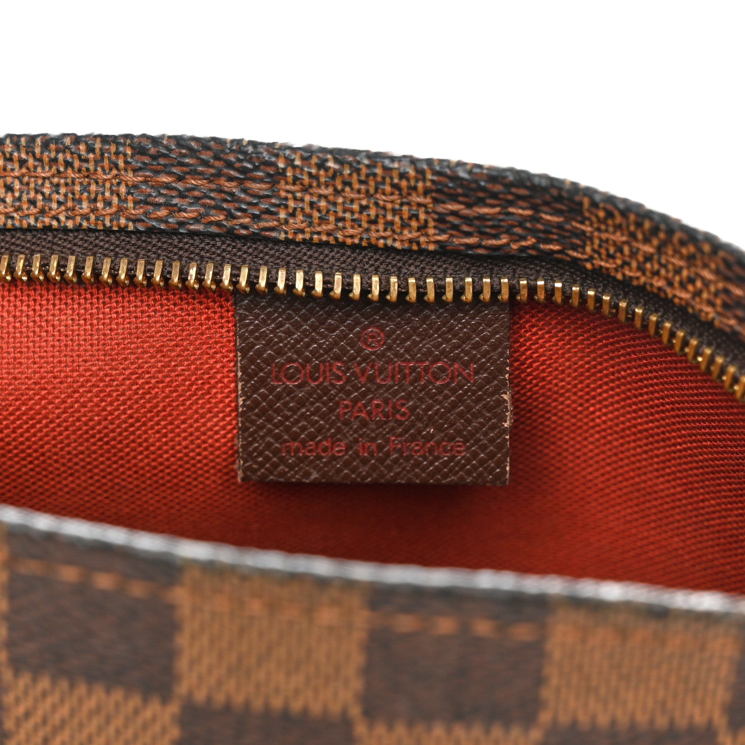 Louis Vuitton Damier Ebene Trousse Make Up Bag Pochette 6 of 18