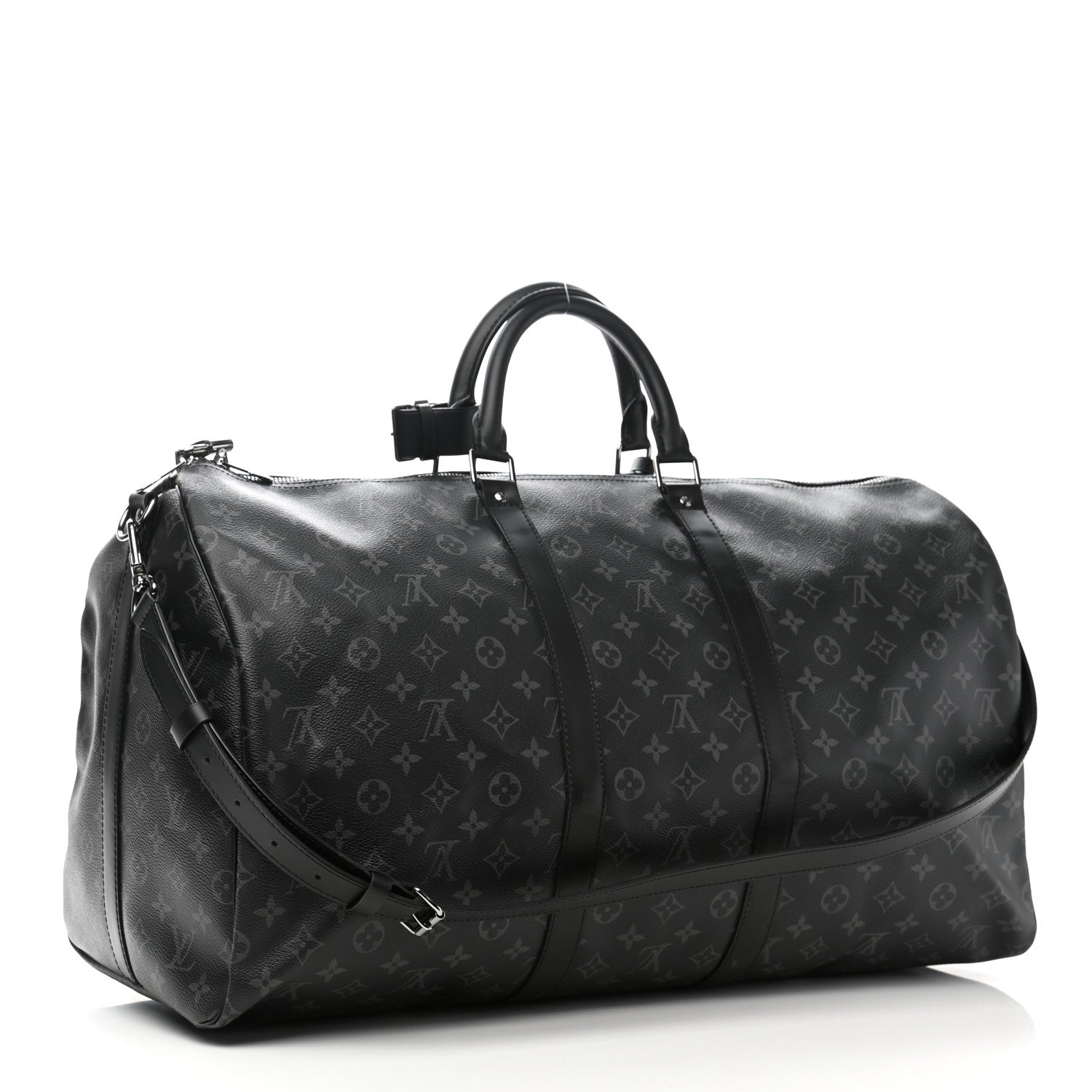 Louis Vuitton Monogram Eclipse Keepall Bandouliere 55 2 of 10