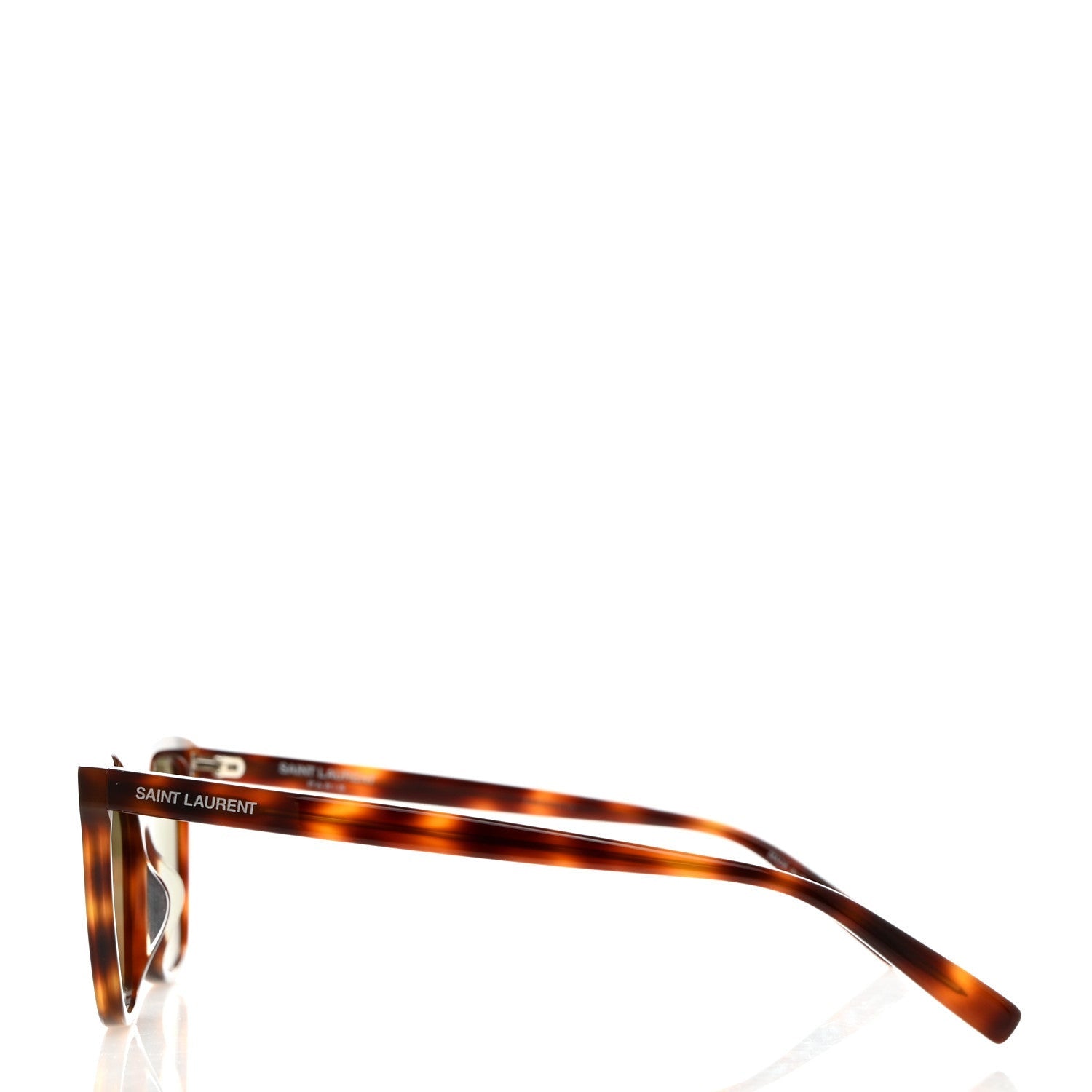 Saint Laurent Acetate Sunglasses SL 502 Havana 2 of 7