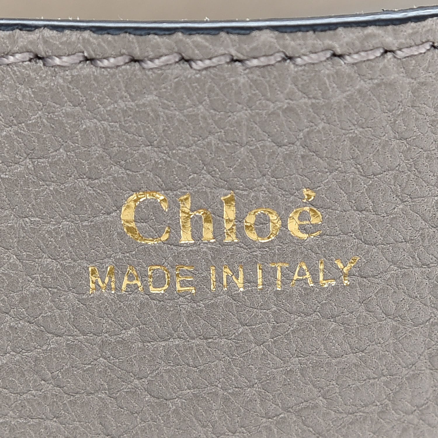 Chloe Grained Lambskin Drew Shoulder Bag Motty Grey 6 of 8