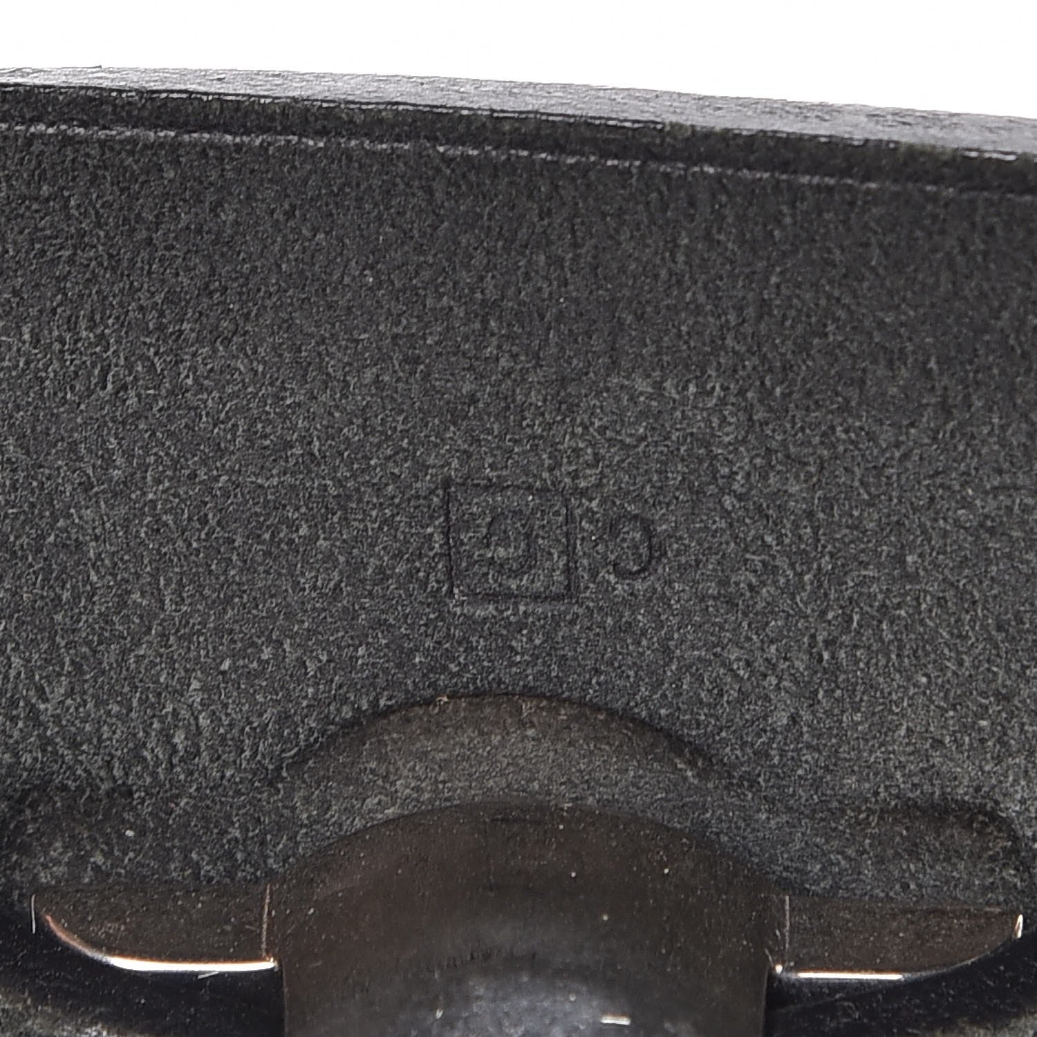 Hermes Toile Vache Calfskin Herbag 30 PM Backpack Black 7 of 10