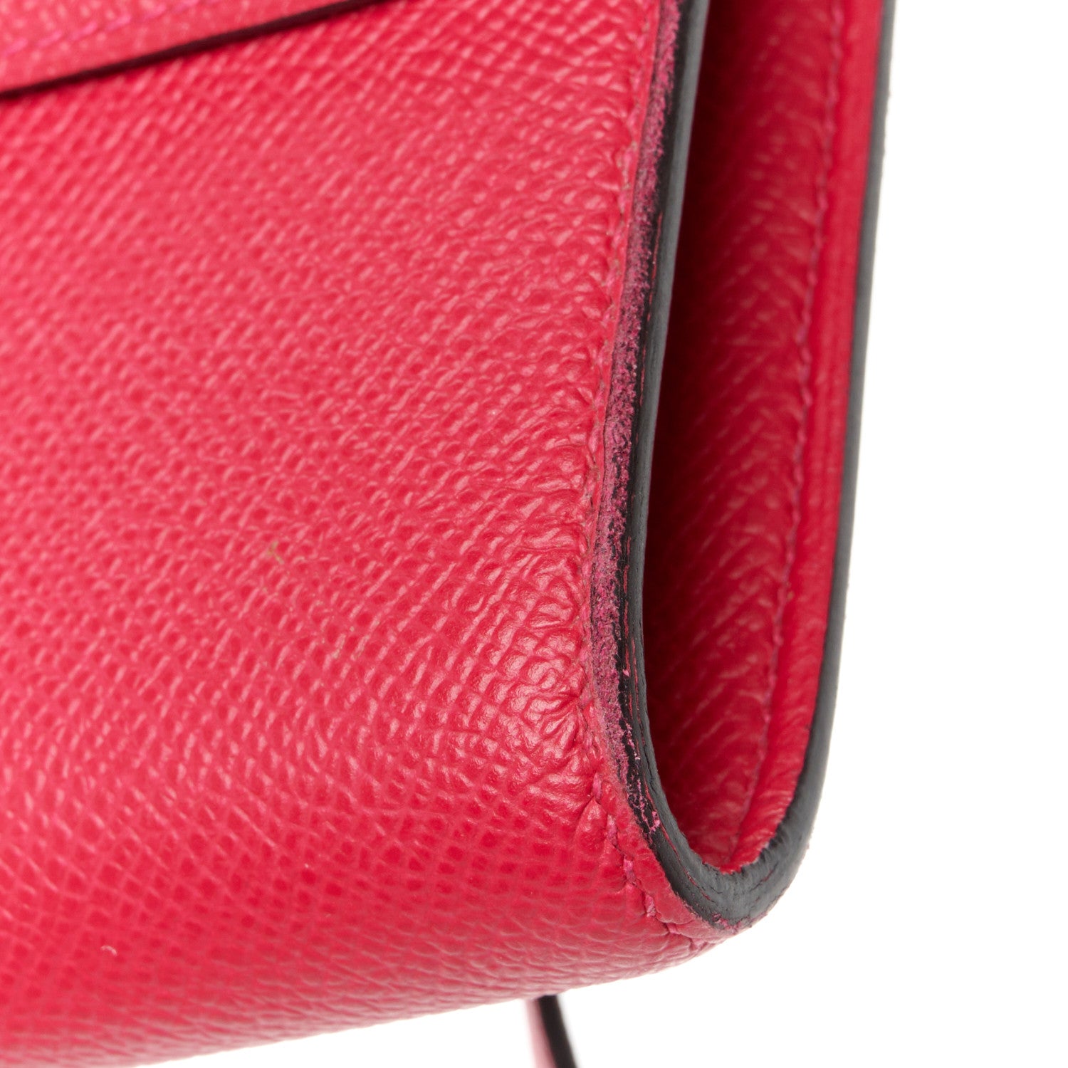 Hermes Epsom Alligator Constance Wallet To Go Rose Extreme Sable 14 of 14