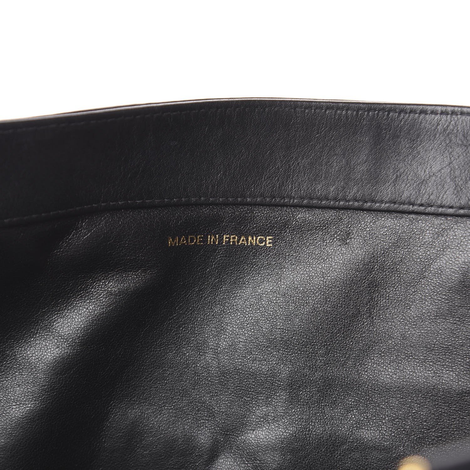 Chanel Lambskin CC Tote Black 6 of 10