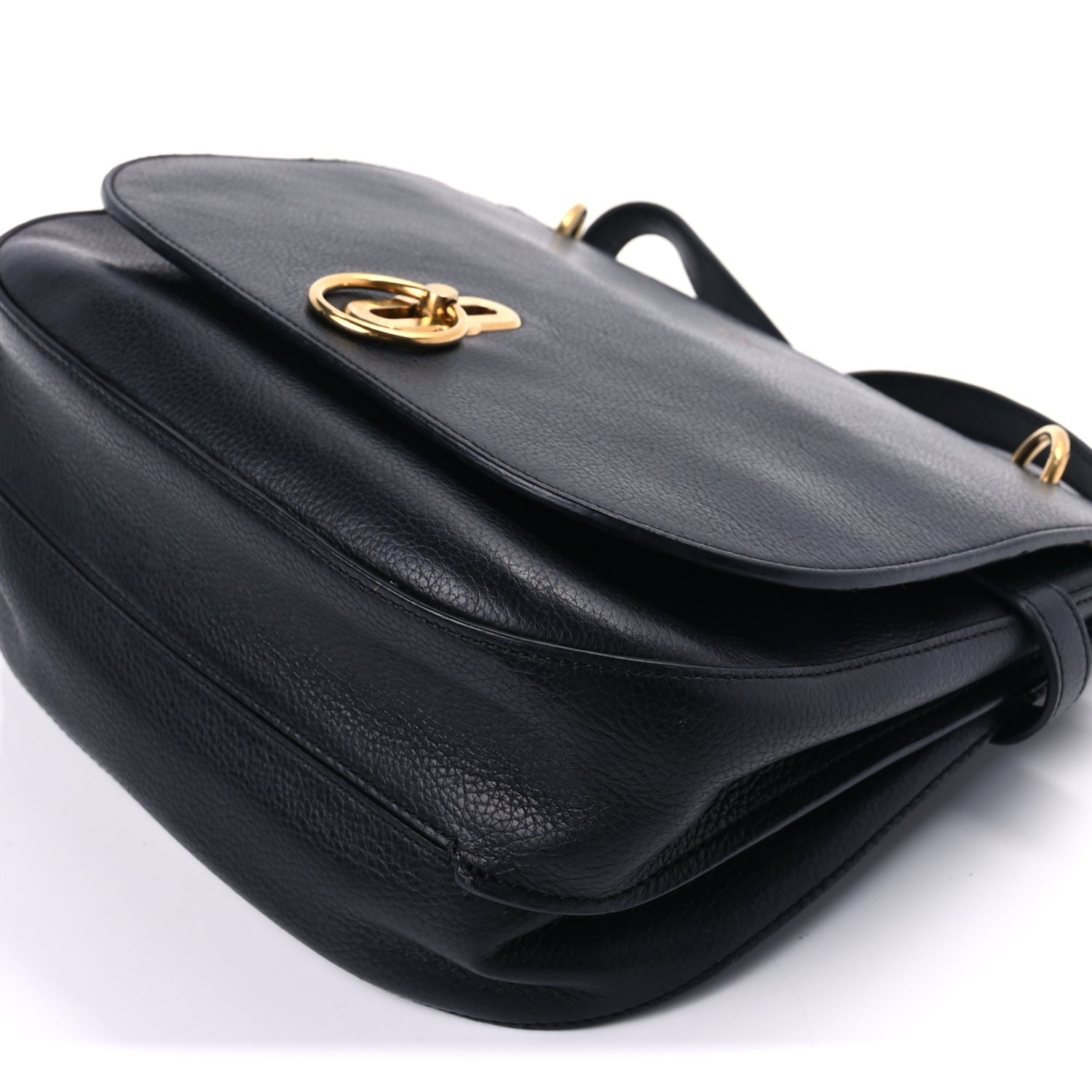 Mulberry Small Classic Grain Calfskin Small Amberley Satchel  Black 7 of 7