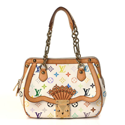 Louis Vuitton Monogram Multicolor Gracie MM White 1 of 7