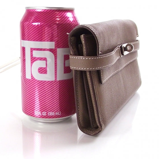 Chevre Kelly Longue Wallet