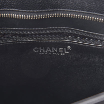 Chanel Caviar Quilted Medallion Tote Black 5 of 9