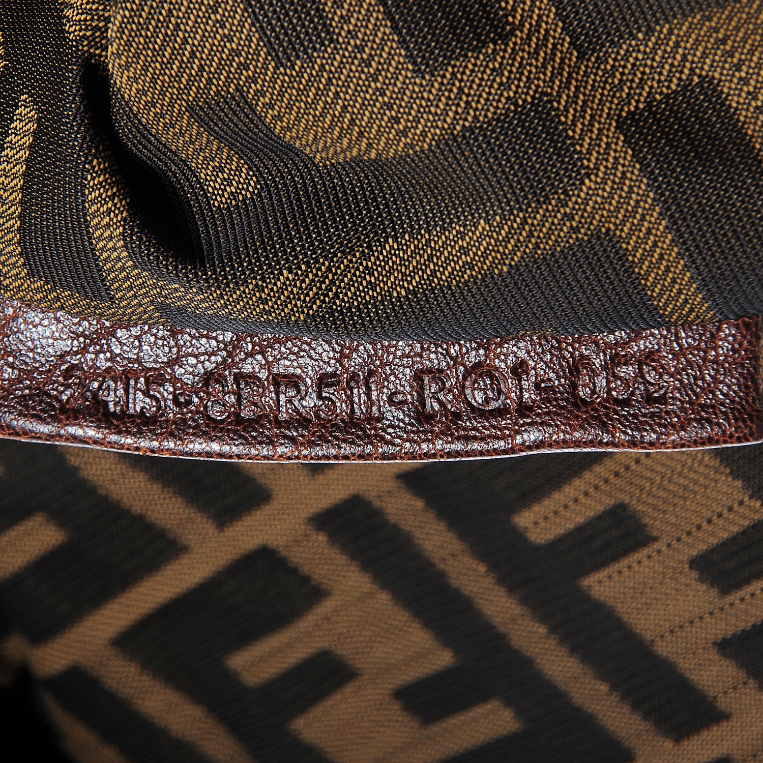 Fendi Nappa Nuvolata Spy Cognac 7 of 9