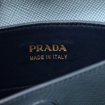 Prada Saffiano Cuir Medium Double Bag Astrale 6 of 8