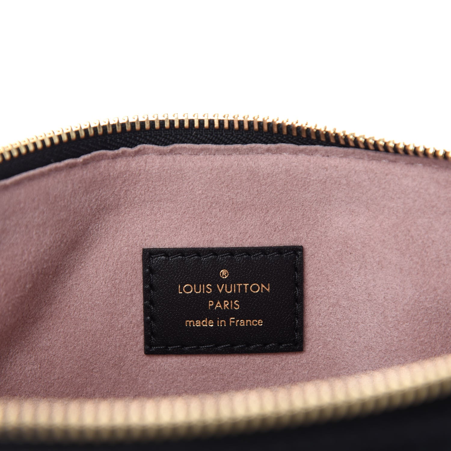 Louis Vuitton Lambskin Embossed Monogram Coussin PM Black 8 of 10