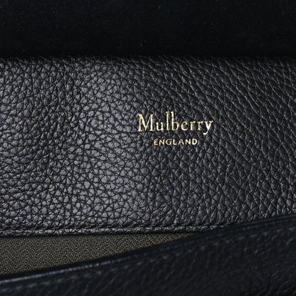 Mulberry Natural Grain Calfskin Antony Messenger Crossbody  Black 5 of 7