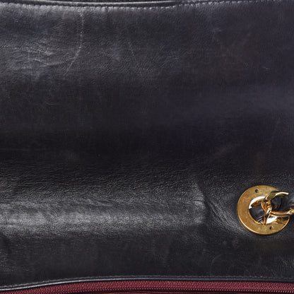 Chanel Lambskin Quilted Jumbo Single Flap Black 8 of 15