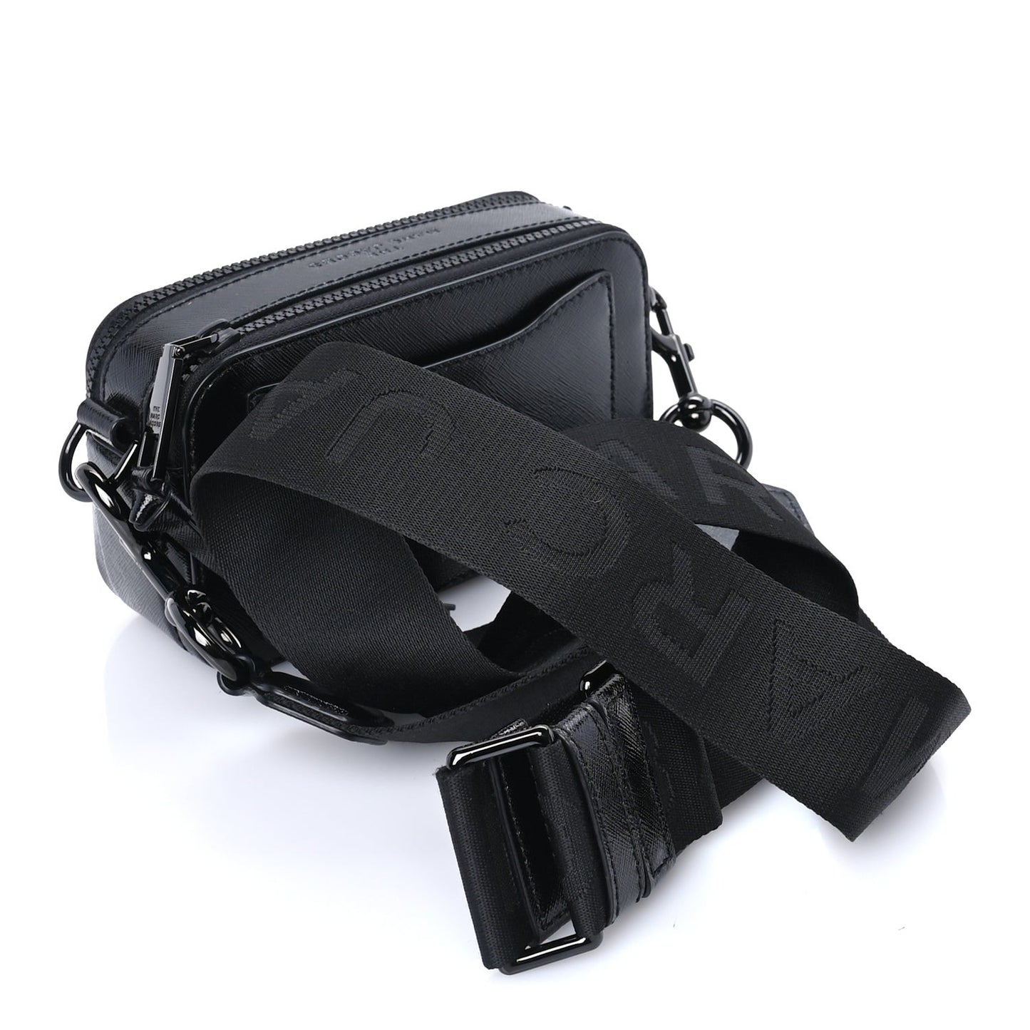 Saffiano Snapshot Camera Bag Black