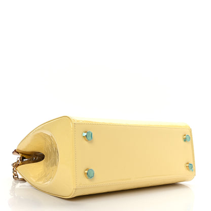 Louis Vuitton Vernis Brea MM Citrine 4 of 8