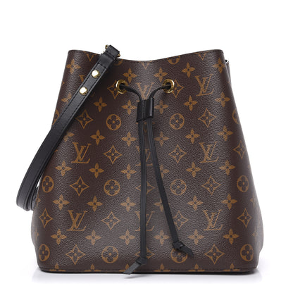 Louis Vuitton Monogram Neonoe MM Black 1 of 8