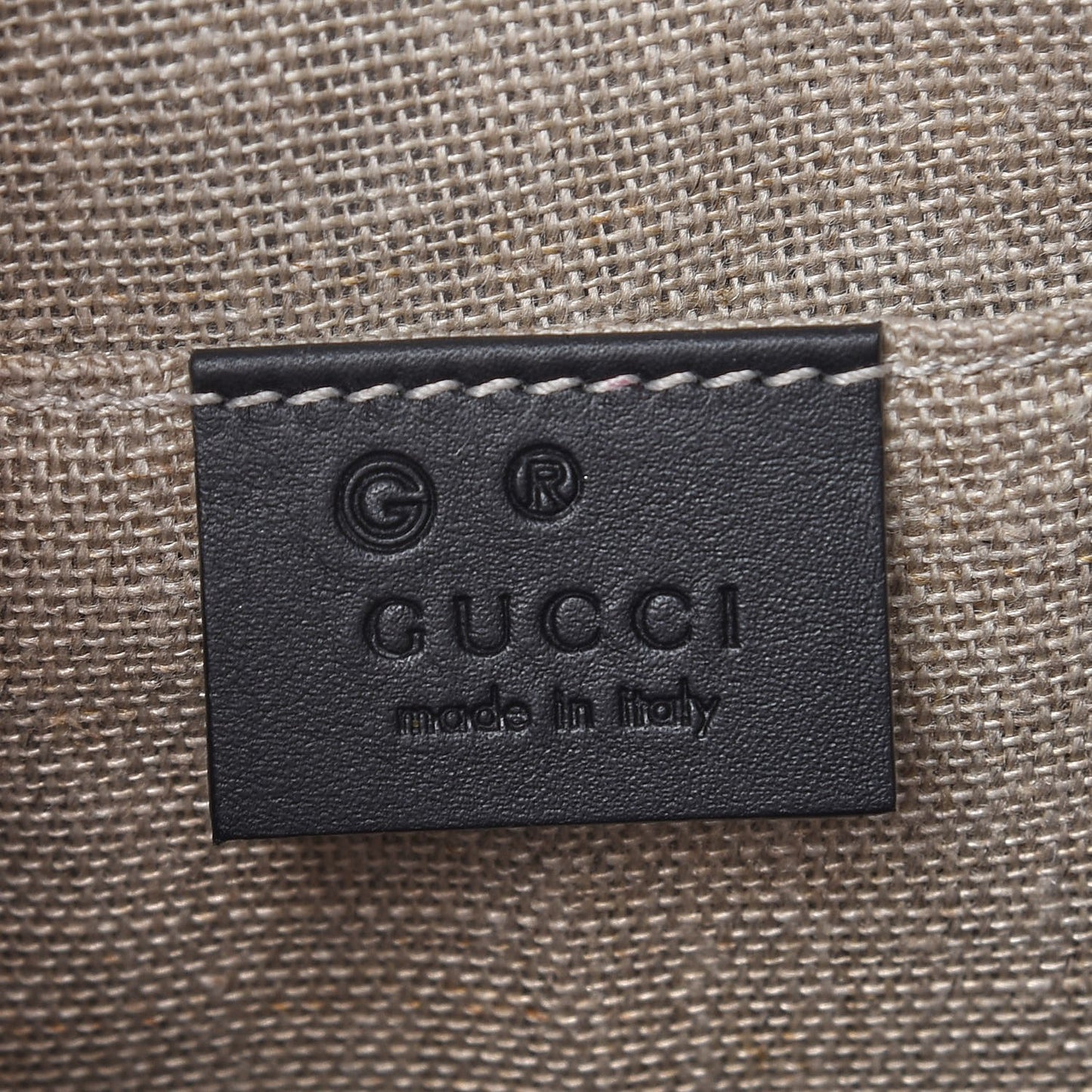 Microguccissima Mini Bree Messenger Bag Black