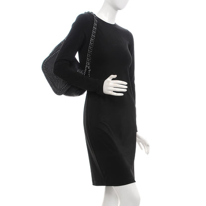 Chanel Metallic Goatskin Luxe Ligne Flap Black 2 of 9