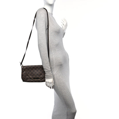 Louis Vuitton Damier Ebene Favorite MM 2 of 10