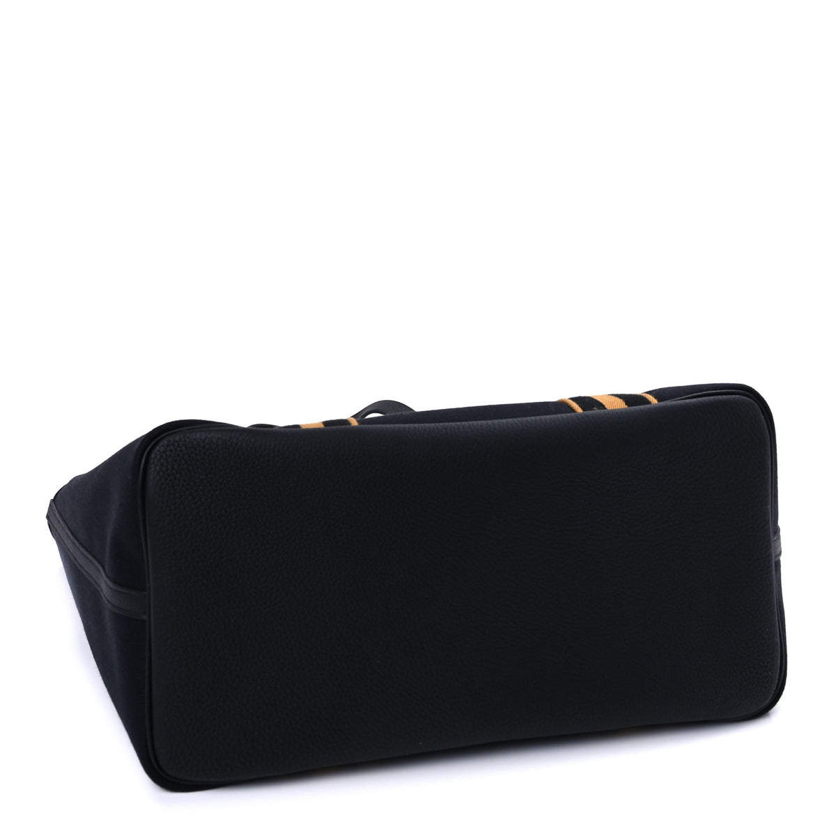 Militaire Canvas Taurillon Clemence Wooly Wooly Pursangle MM Tote Black