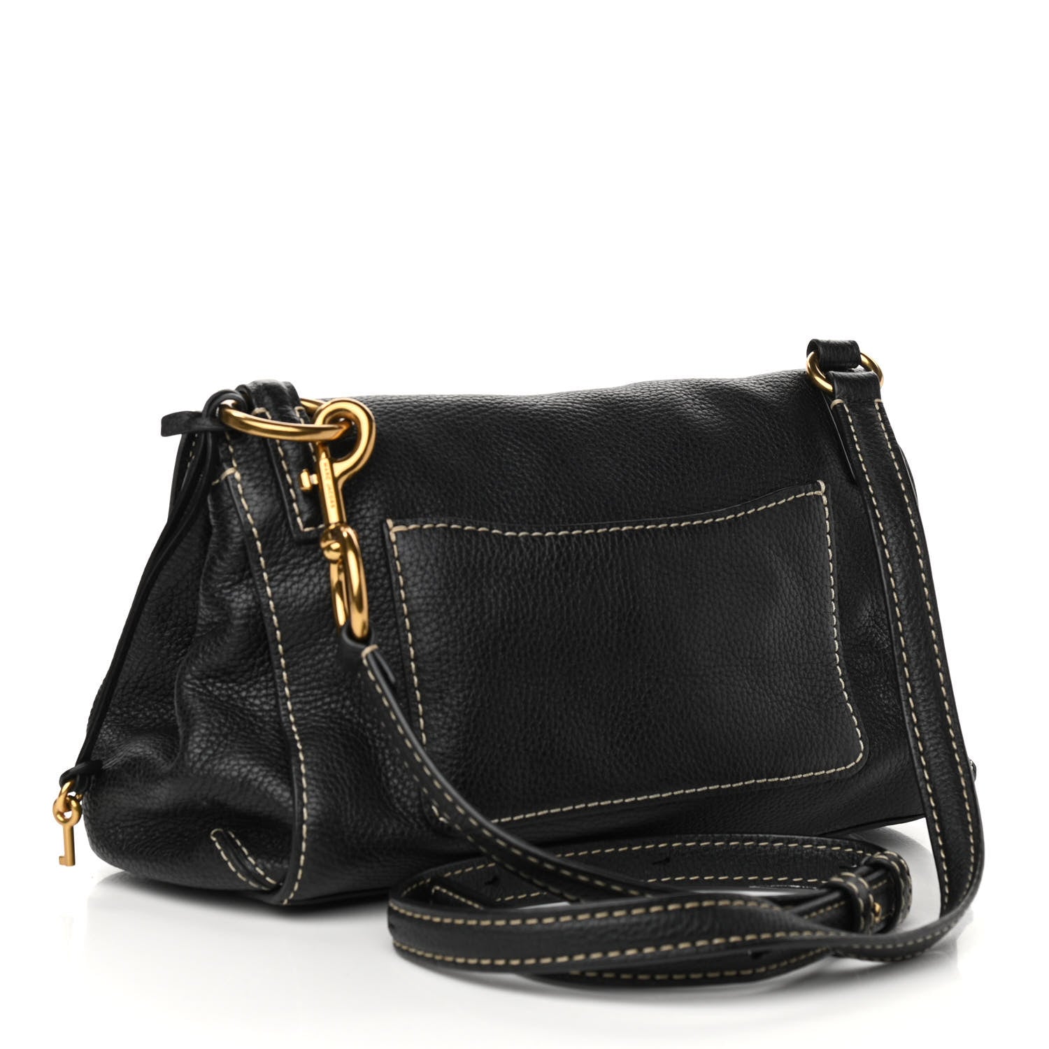 Marc Jacobs Calfskin Crossbody Bag Black 2 of 13