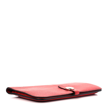 Hermes Togo Dogon Wallet Rouge Casaque 4 of 11