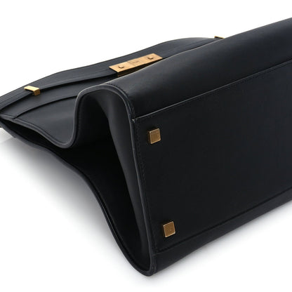 Saint Laurent Calfskin Medium Manhattan Shopper Tote  Black 7 of 8