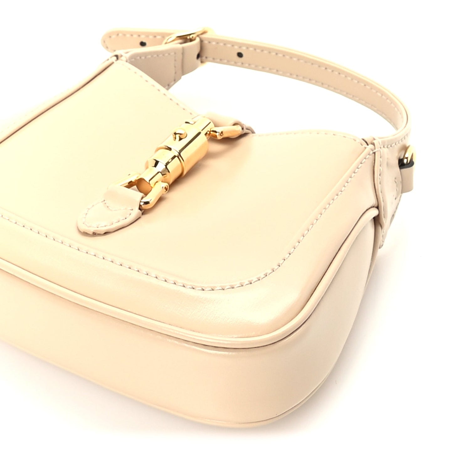 Boarded Dyana Lux Calfskin Nano Jackie 1961 Hobo  Beige