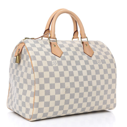 Louis Vuitton Damier Azur Speedy 30 3 of 14