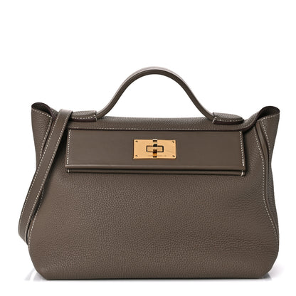 Hermes Togo Swift 24/24 29 Etoupe 1 of 12