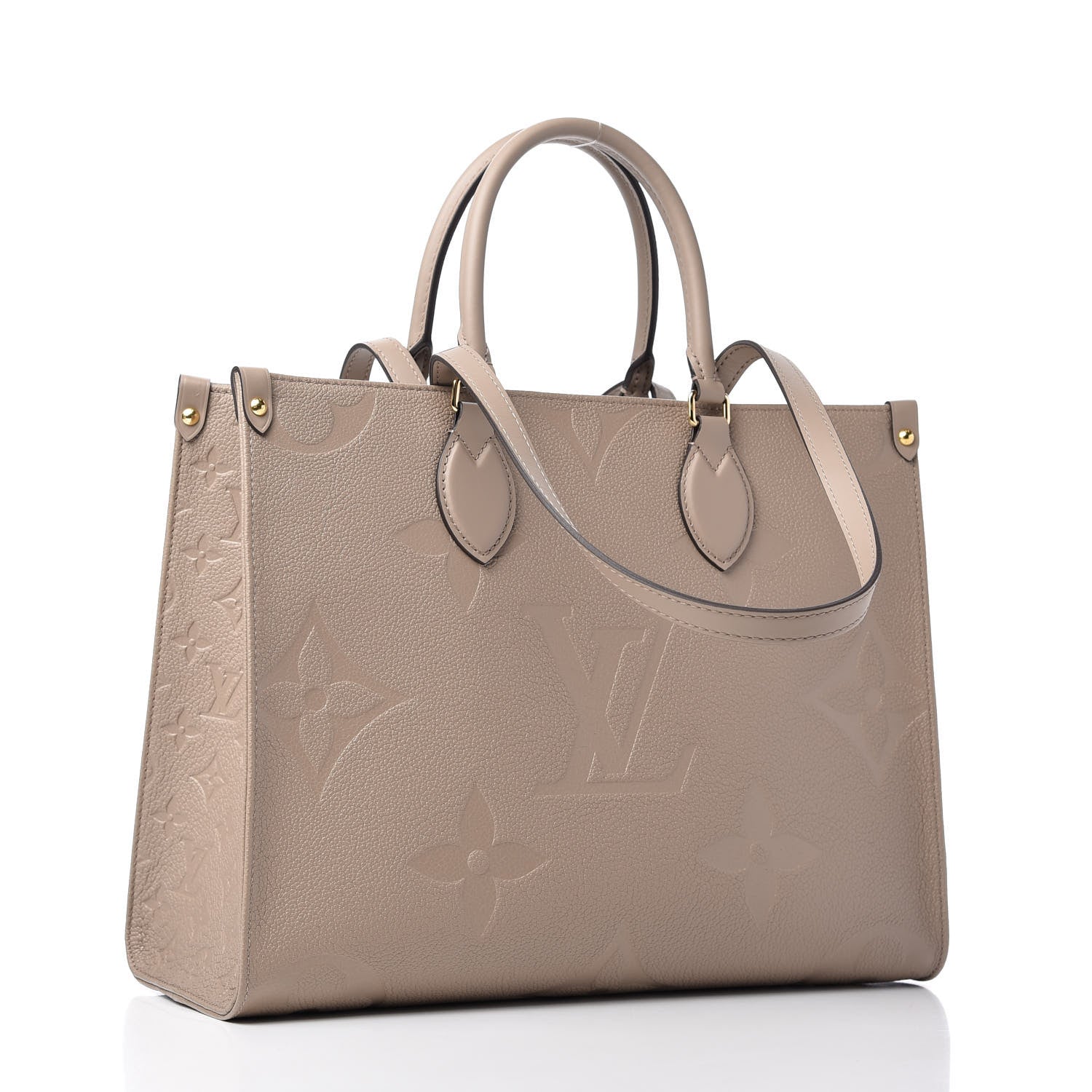 Louis Vuitton Empreinte Monogram Giant Onthego MM Tourterelle 3 of 9